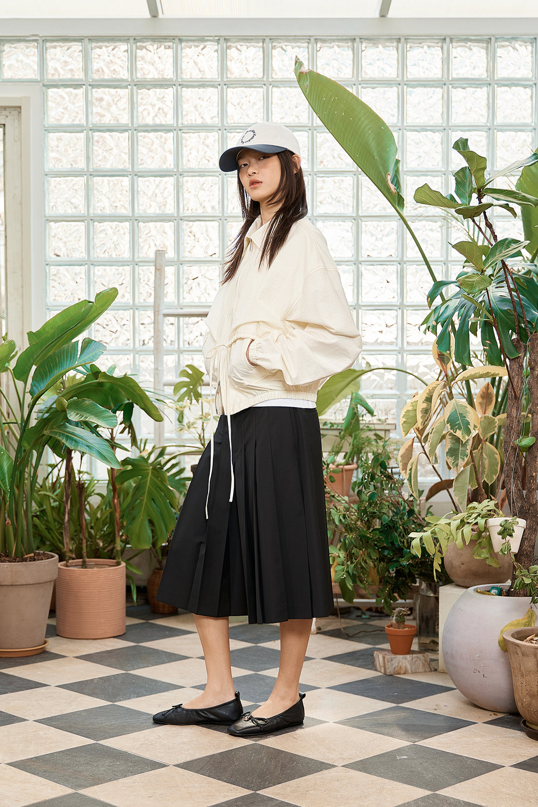 Matin Kim Layered Point String Light Jumper — Ivory