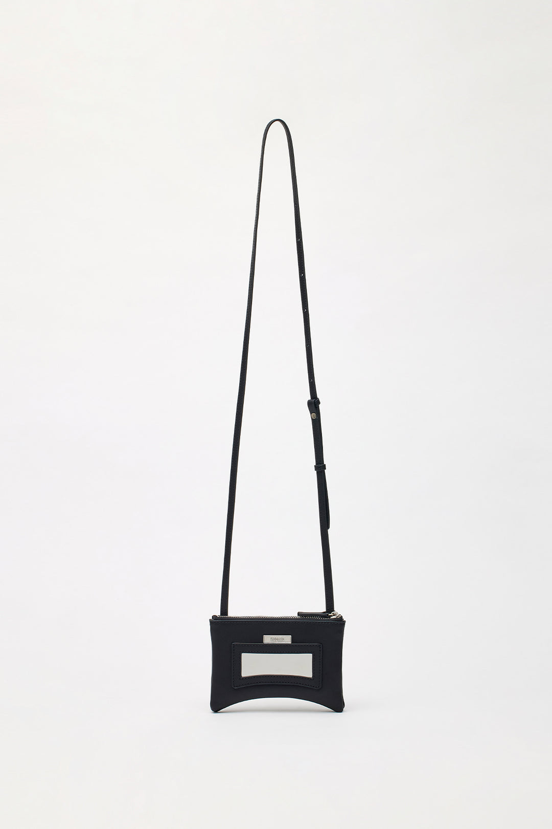 KIMMATIN Arch Shape Mini Wallet Bag — Black