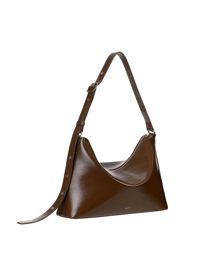 Stand Oil Odd Bag — Soft Shoulder Crossbody — Brown