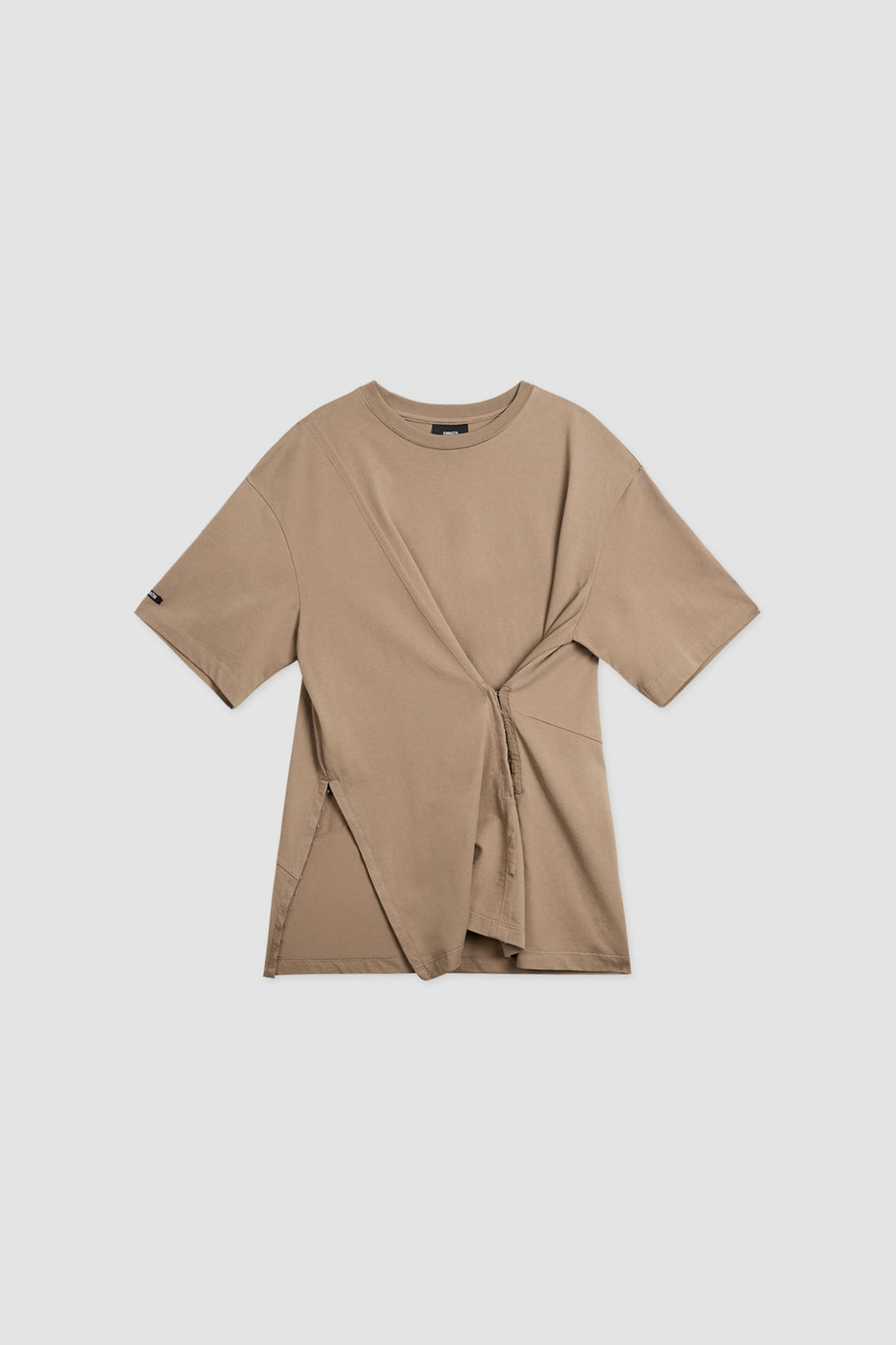 KIMMATIN Hook and Eye Point Two Way Top — Beige
