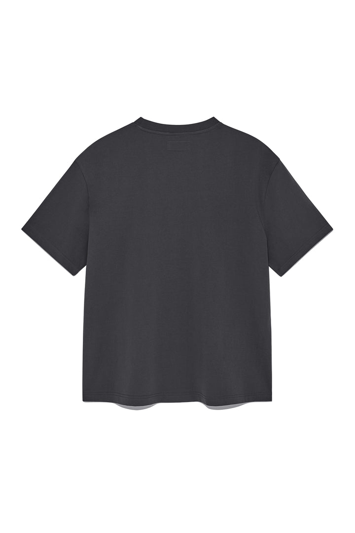 Matin Kim For Lovers Logo Point Top — Charcoal