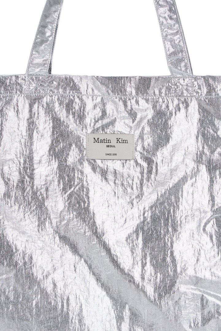 Matin Kim Palette Nylon Eco Bag — Silver