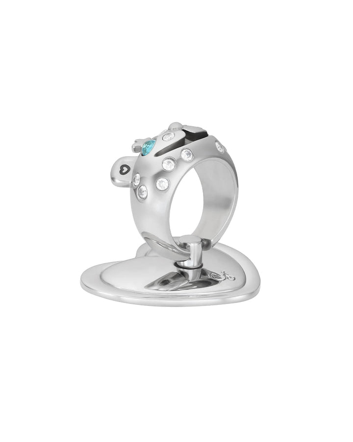 Stand Oil Princess Bear Grip Ring — Silver