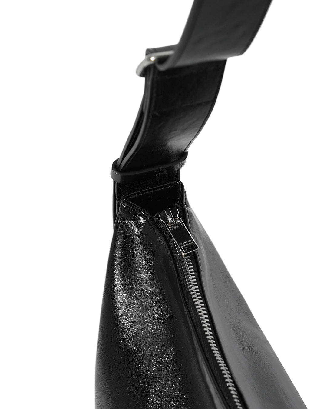 Stand Oil Ooze Bag — Slouchy Crossbody — Black
