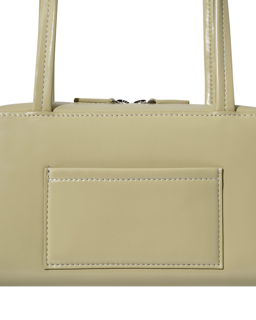 Stand Oil Post Bag — Square Box Shoulder Bag — Sand