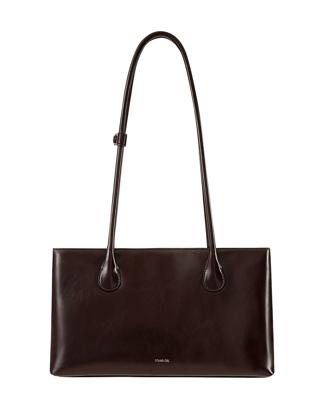 Stand Oil Square Low Bag — Maroon