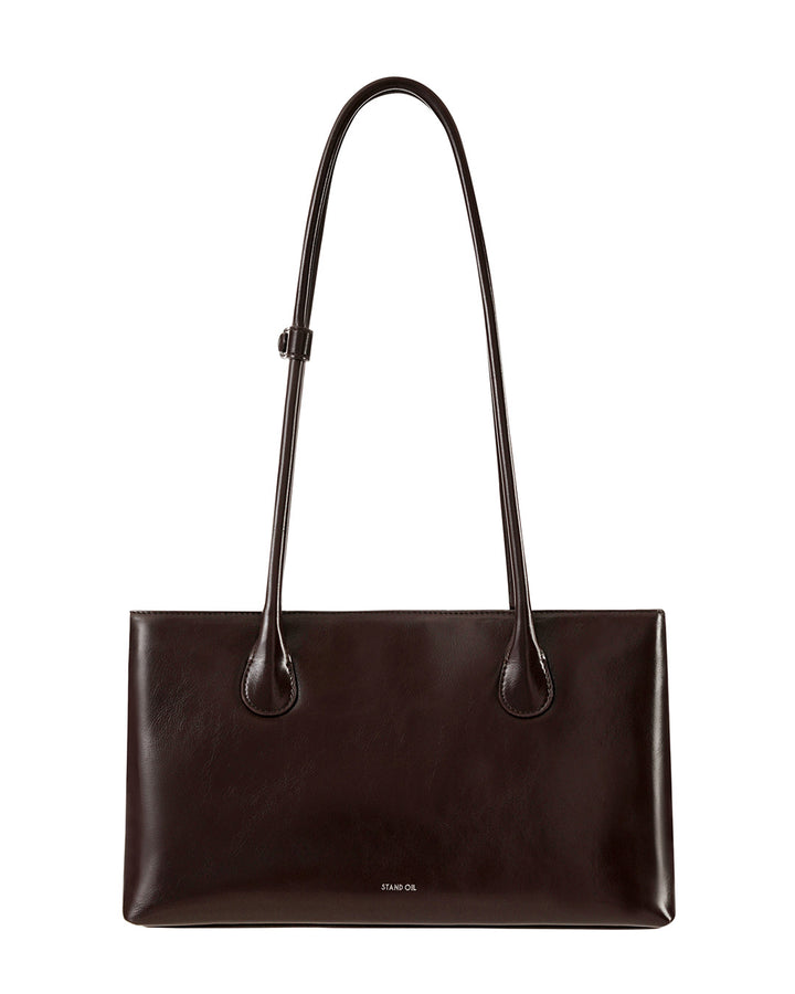 Stand Oil Square Low Bag — Maroon