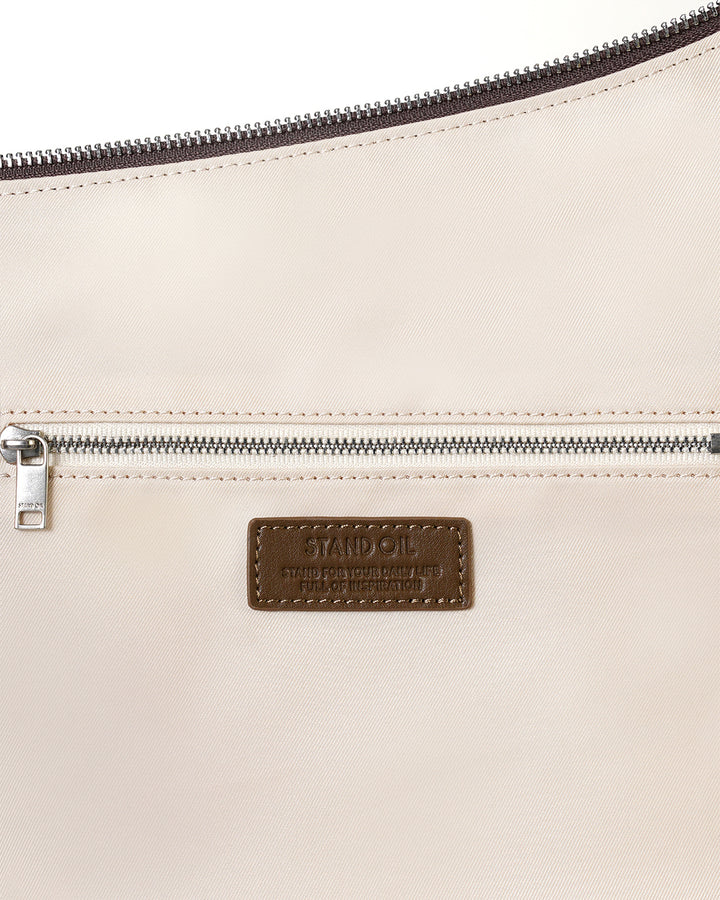 Stand Oil Mauve Bag — Soft Hobo Crossbody — Brown