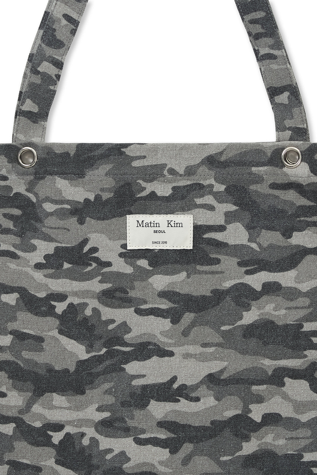 Matin Kim Camouflage Ecobag — Gray