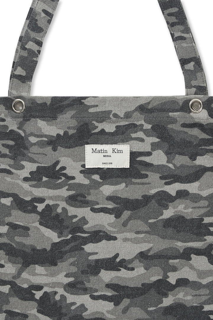 Matin Kim Camouflage Ecobag — Gray