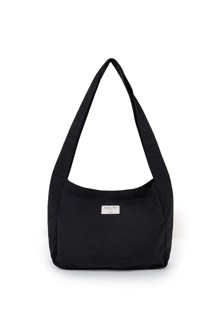 Matin Kim Crisp Big Ecobag — Black