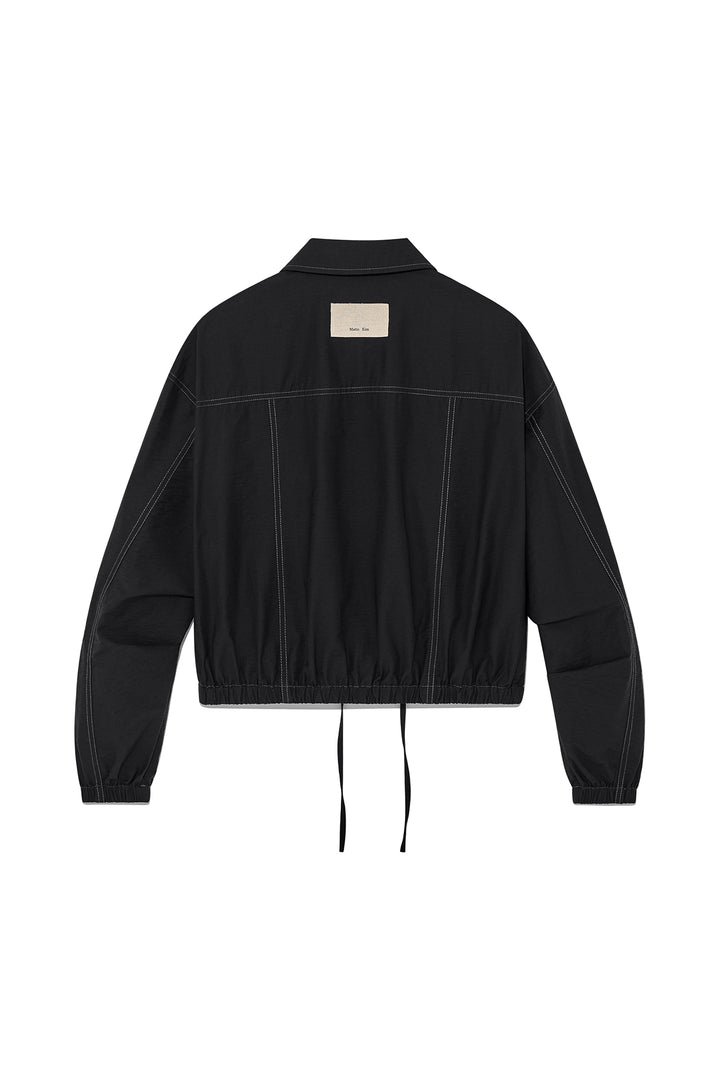 Matin Kim Layered Point String Light Jumper — Black