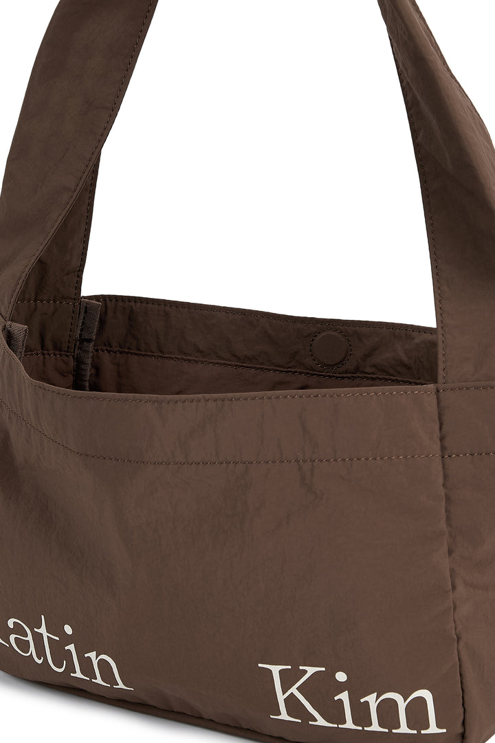 Matin Kim Crisp Mini Ecobag — Brown