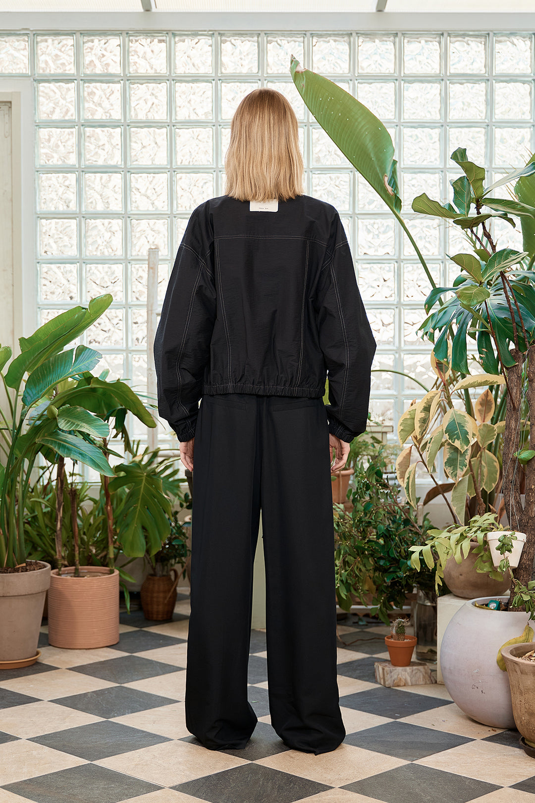 Matin Kim Layered Point String Light Jumper — Black