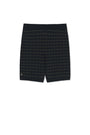 Matin Kim Stripe Knit Shorts — Navy blue