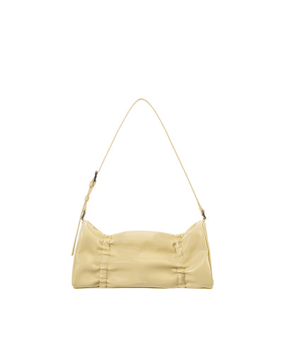 Stand Oil Pleats Bag — Glossy Tote — Butter