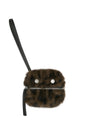 Matin Kim Leopard Mini Pouch — Brown