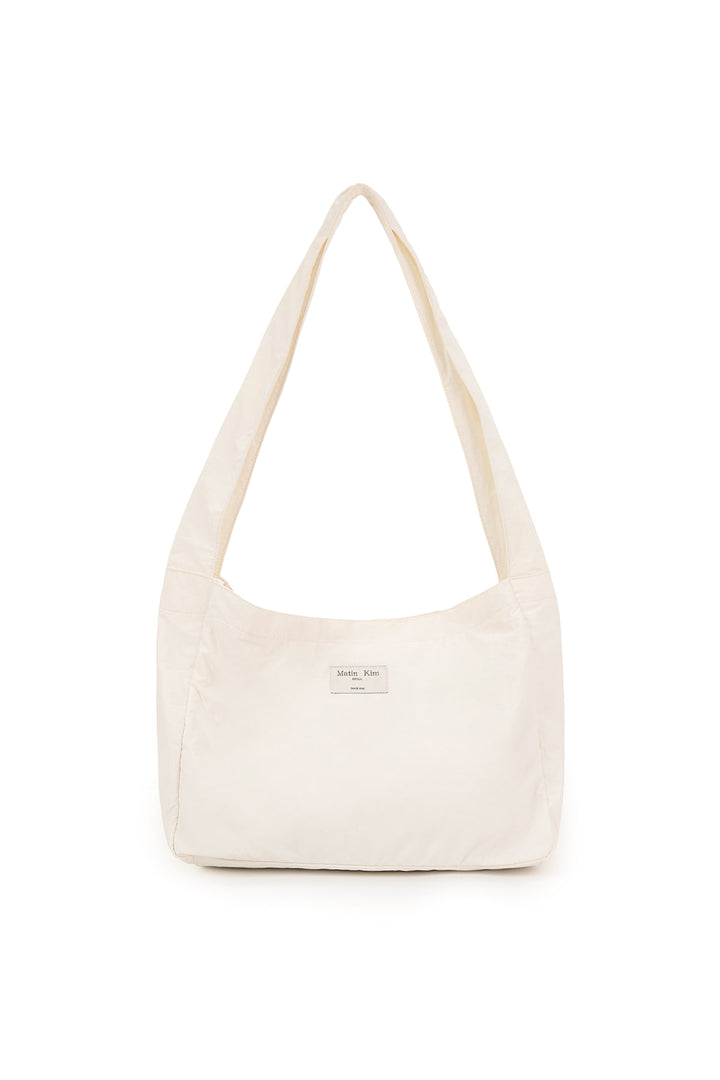 Matin Kim Crisp Big Ecobag — Ivory