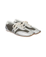 Stand Oil Morrow Square Sneakers — Silver