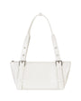 Stand Oil Boat Bag — Glossy Shoulder Crossbody — White