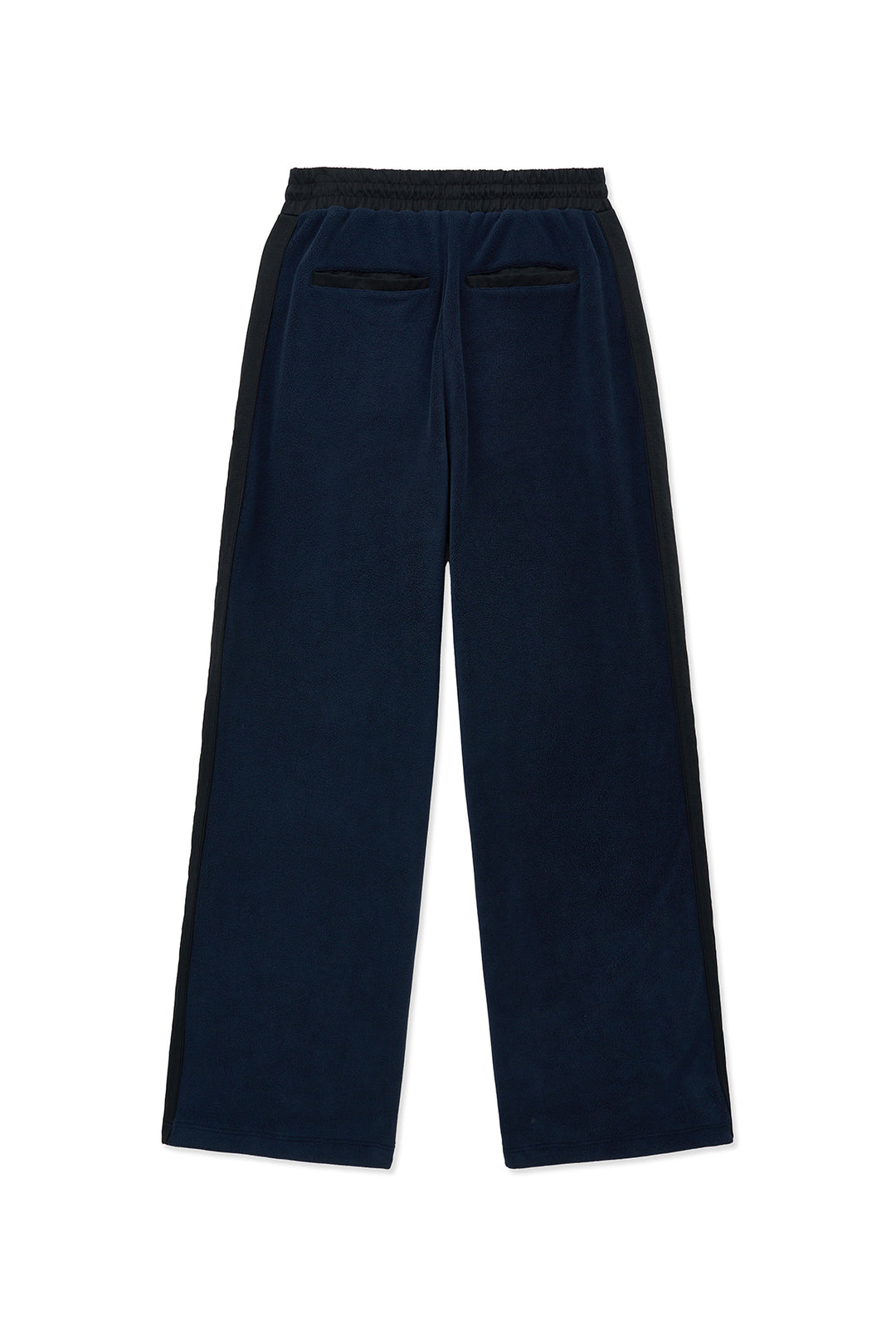 Matin Kim Sherpa Fleece Drawstring Pants — Navy blue