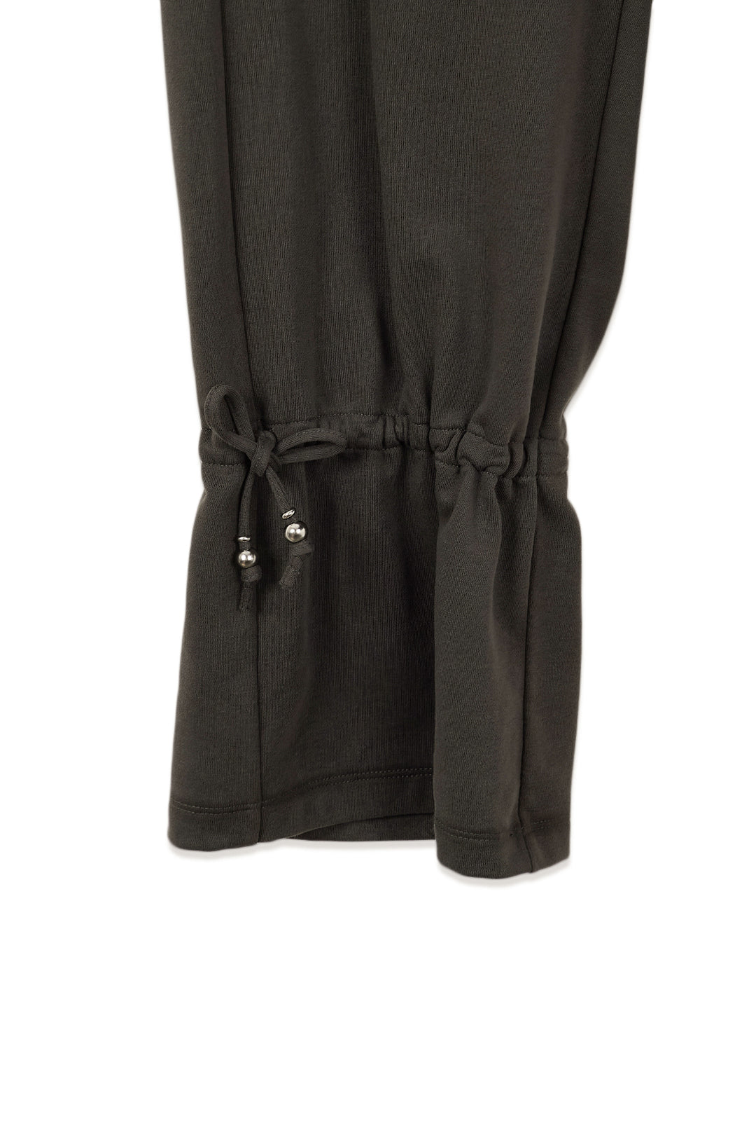 Matin Kim String Detail Sweatpants — Charcoal