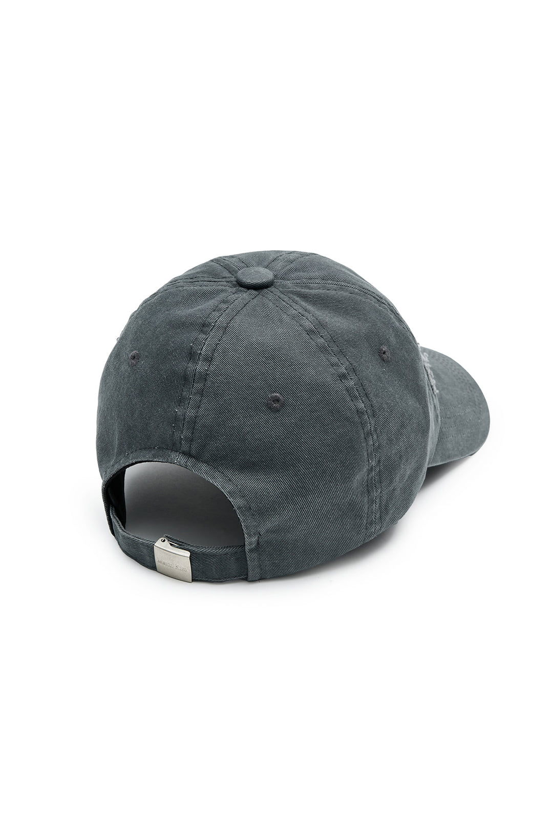 Matin Kim Rough Cut Applique Ball Cap — Gray