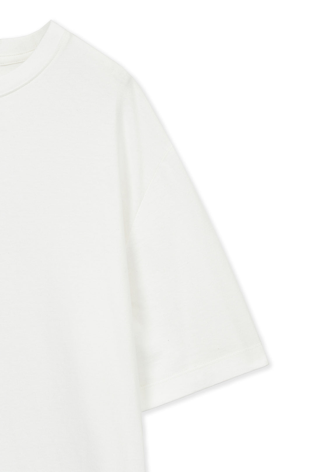 Matin Kim Label Point Lettering Top — White