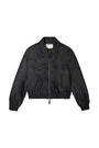 Matin Kim Western Detail Denim Blouson — Black