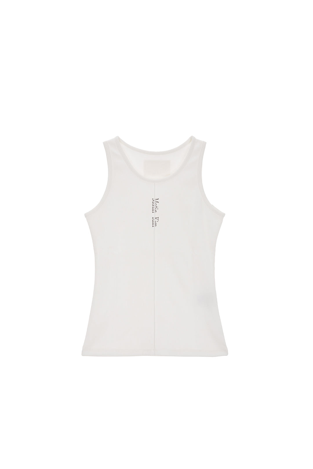 Matin Kim Pintuck Sleeveless Top — Black