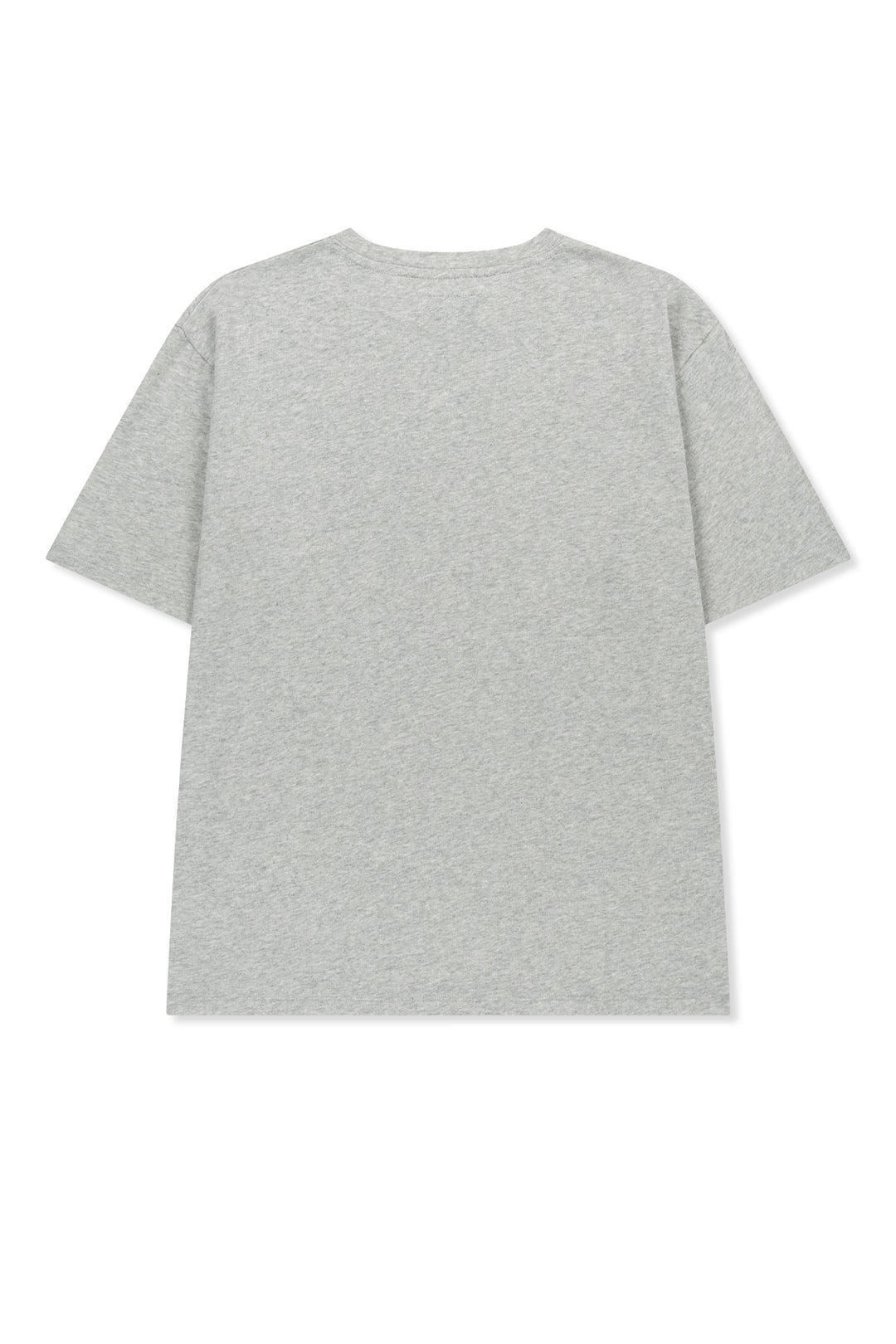 Matin Kim Portrait Graffiti Logo Top — Light Grey