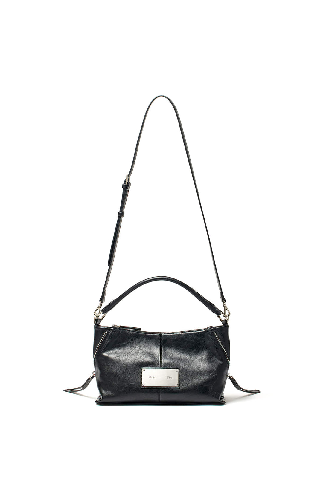 Matin Kim Side Zipper Two Way Bag — Black