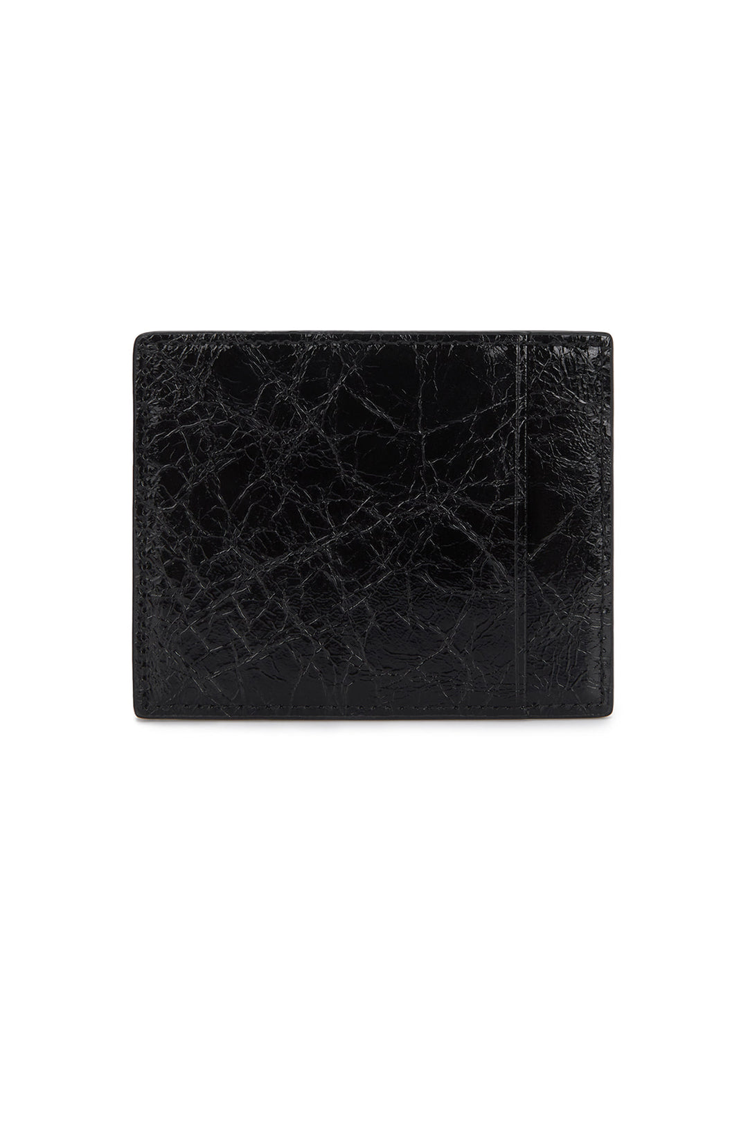 Matin Kim Glossy Slim Metal Card Holder — Black