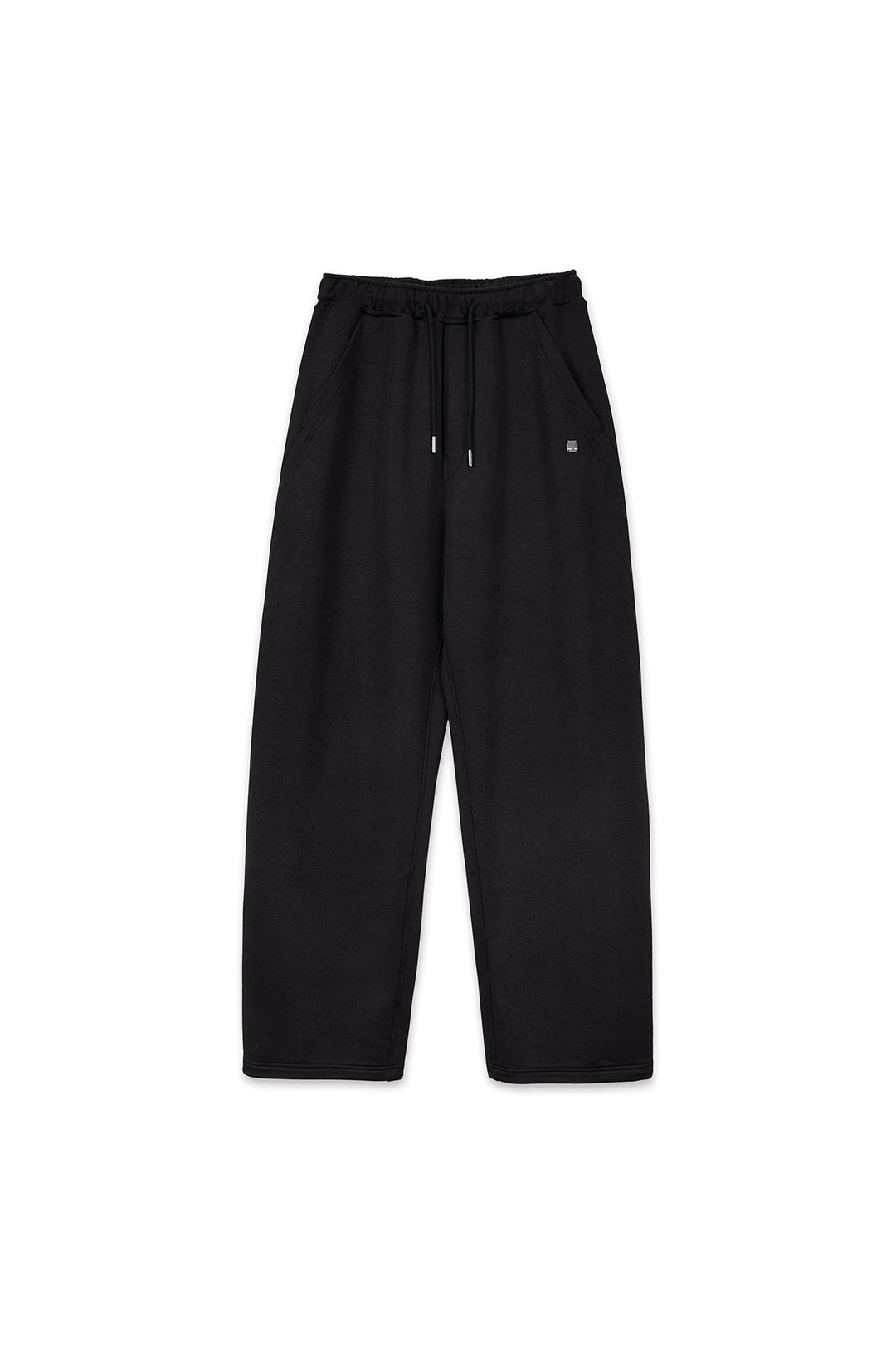 Matin Kim Back Pocket Glitter Sweatpants — Black