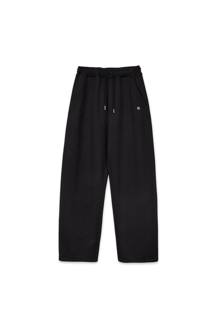 Matin Kim Back Pocket Glitter Sweatpants — Black