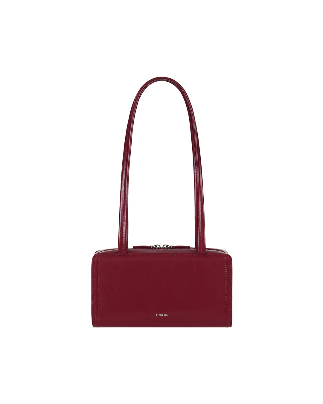 Stand Oil Post Bag — Square Box Shoulder — Red wine