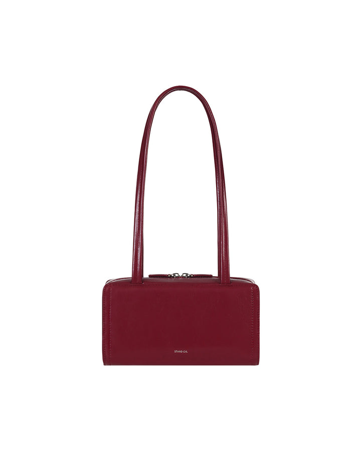 Stand Oil Post Bag — Square Box Shoulder — Red wine