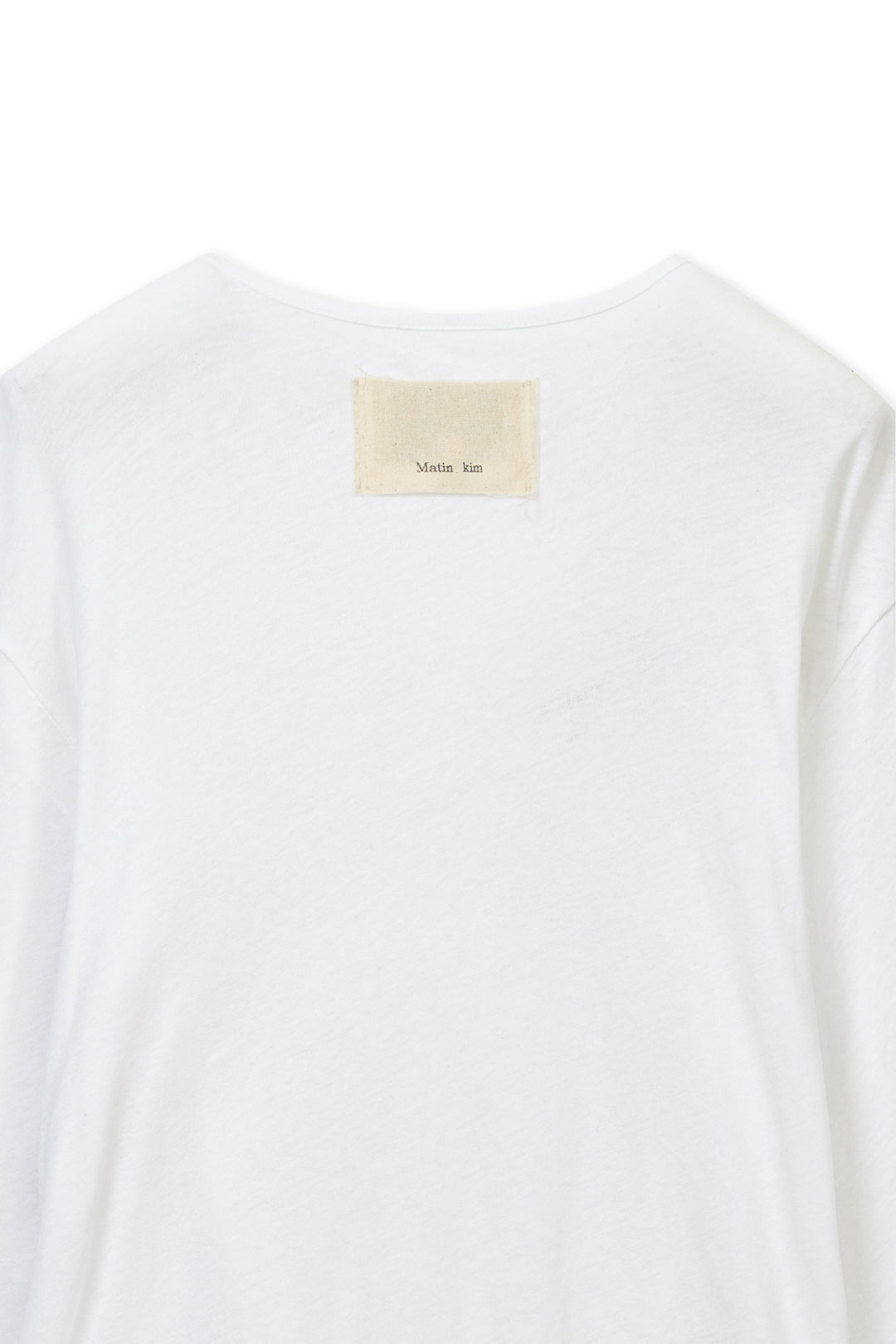 Matin Kim Tied Drapery Top — White