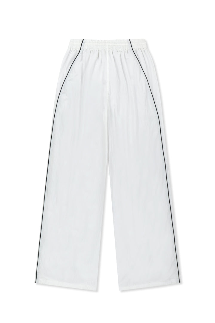 Matin Kim 16 Logo Track Pants — White