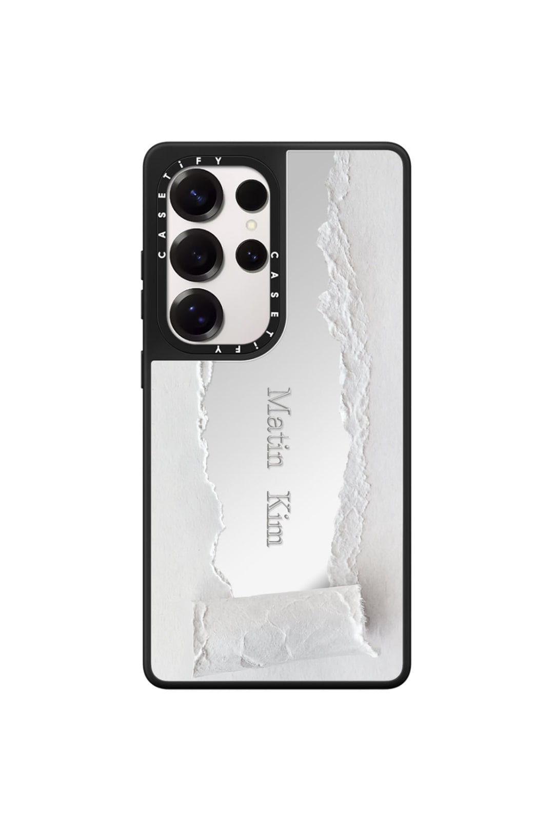 Matin Kim x Casetify Paper Case — Silver