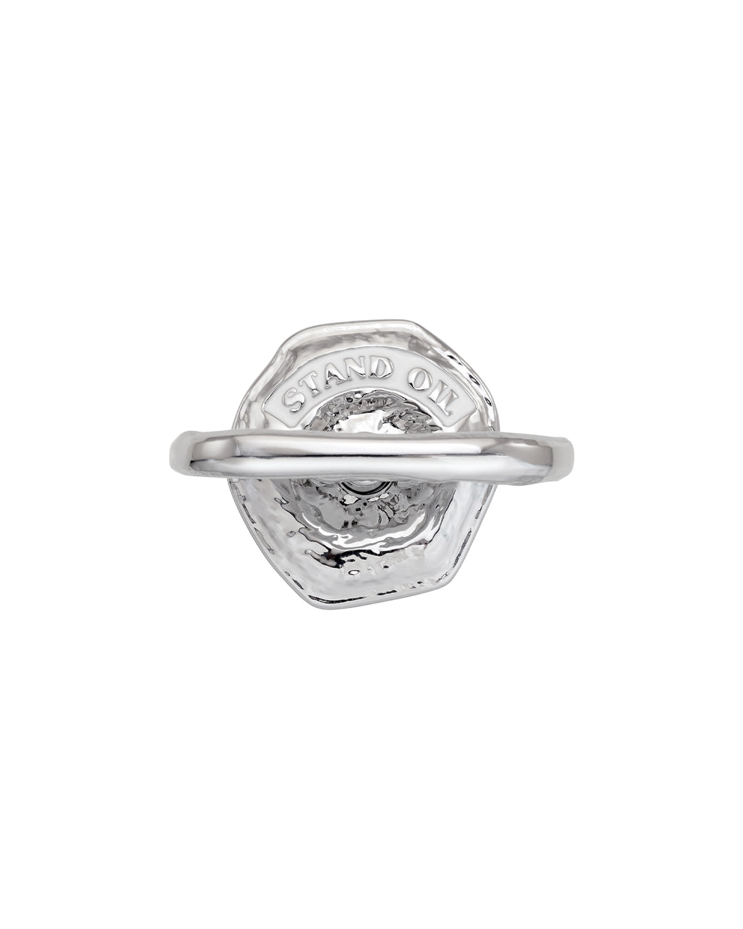 Stand Oil Door Handle Gripring — Silver