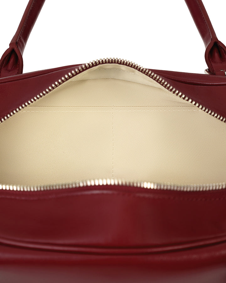 Stand Oil Square Bowling Bag — Red wine