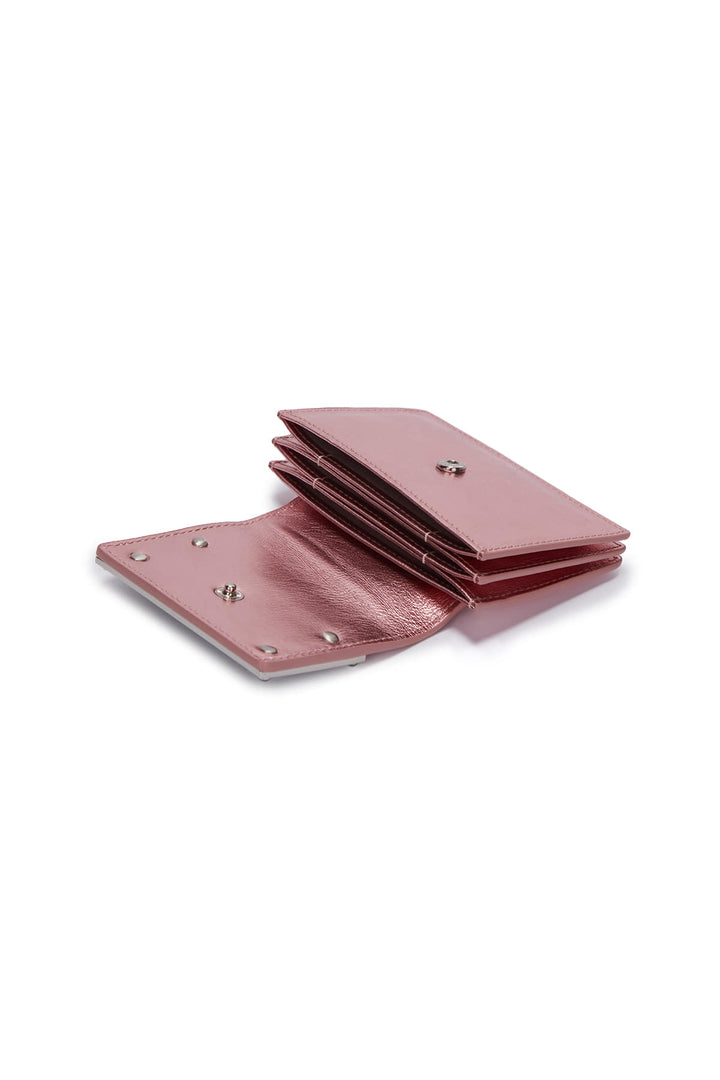 Matin Kim Accordion Wallet in Indian — Pink