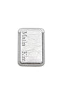 Matin Kim Magnetic Card Wallet — Silver