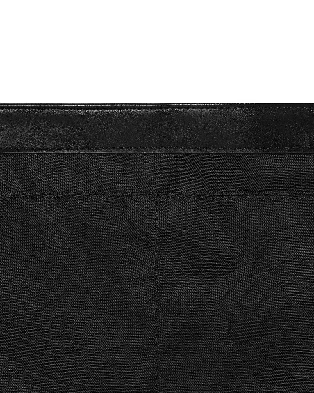 Stand Oil Beni Bag — Vintage Nubuck Crossbody — Black