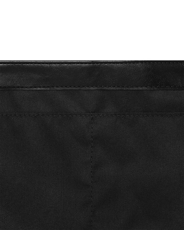 Stand Oil Beni Bag — Vintage Nubuck Crossbody — Black