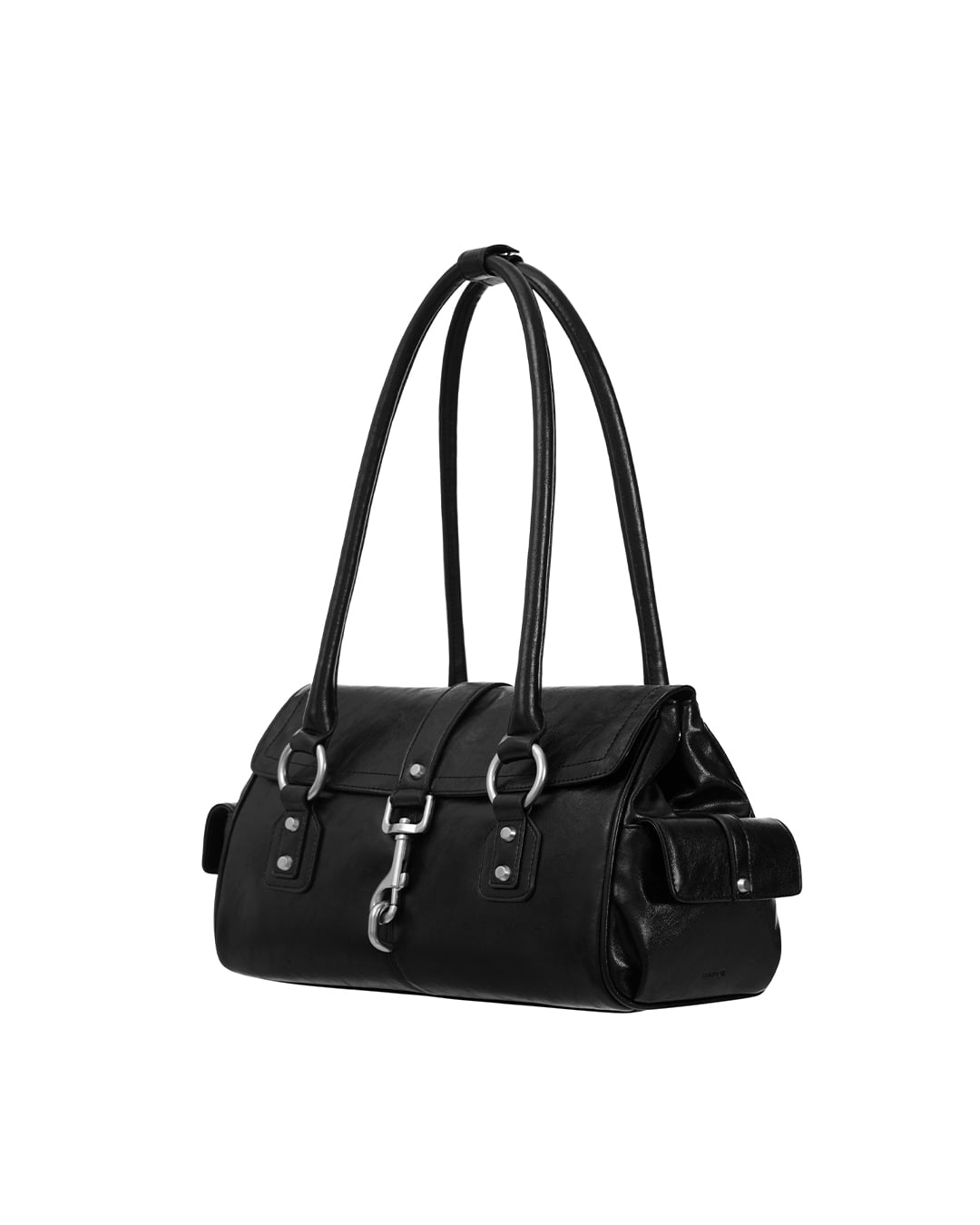 Stand Oil Beni Bag — Vintage Nubuck Crossbody — Black