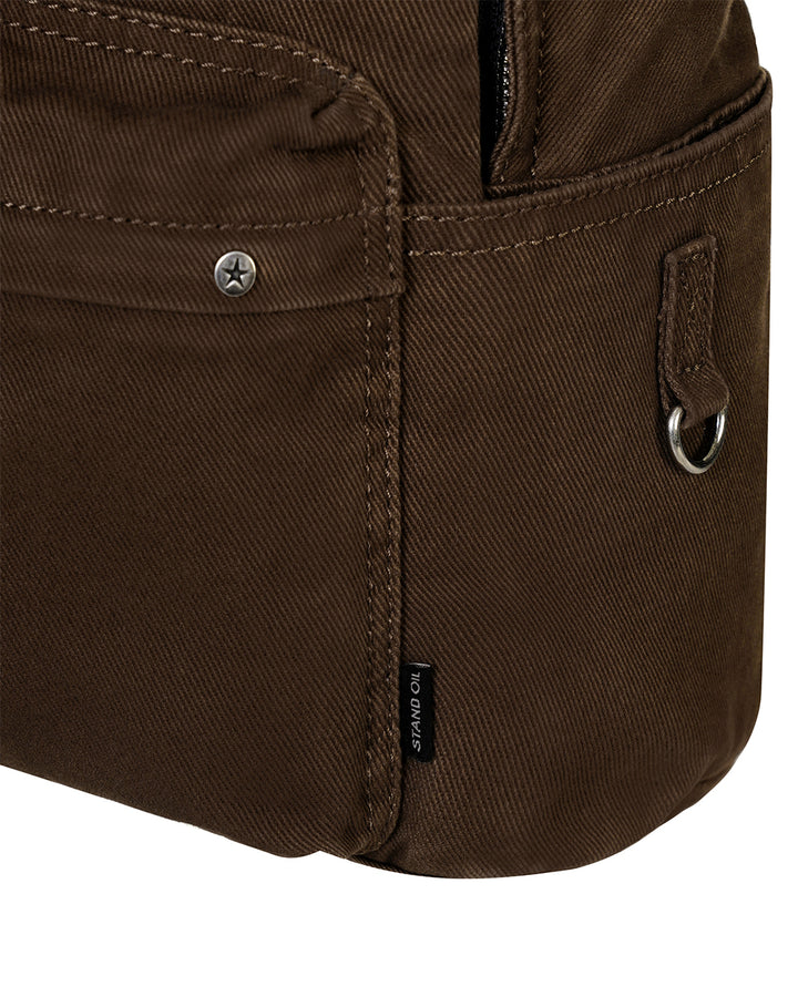 Stand Oil Day Backpack — Vintage Wash — Brown