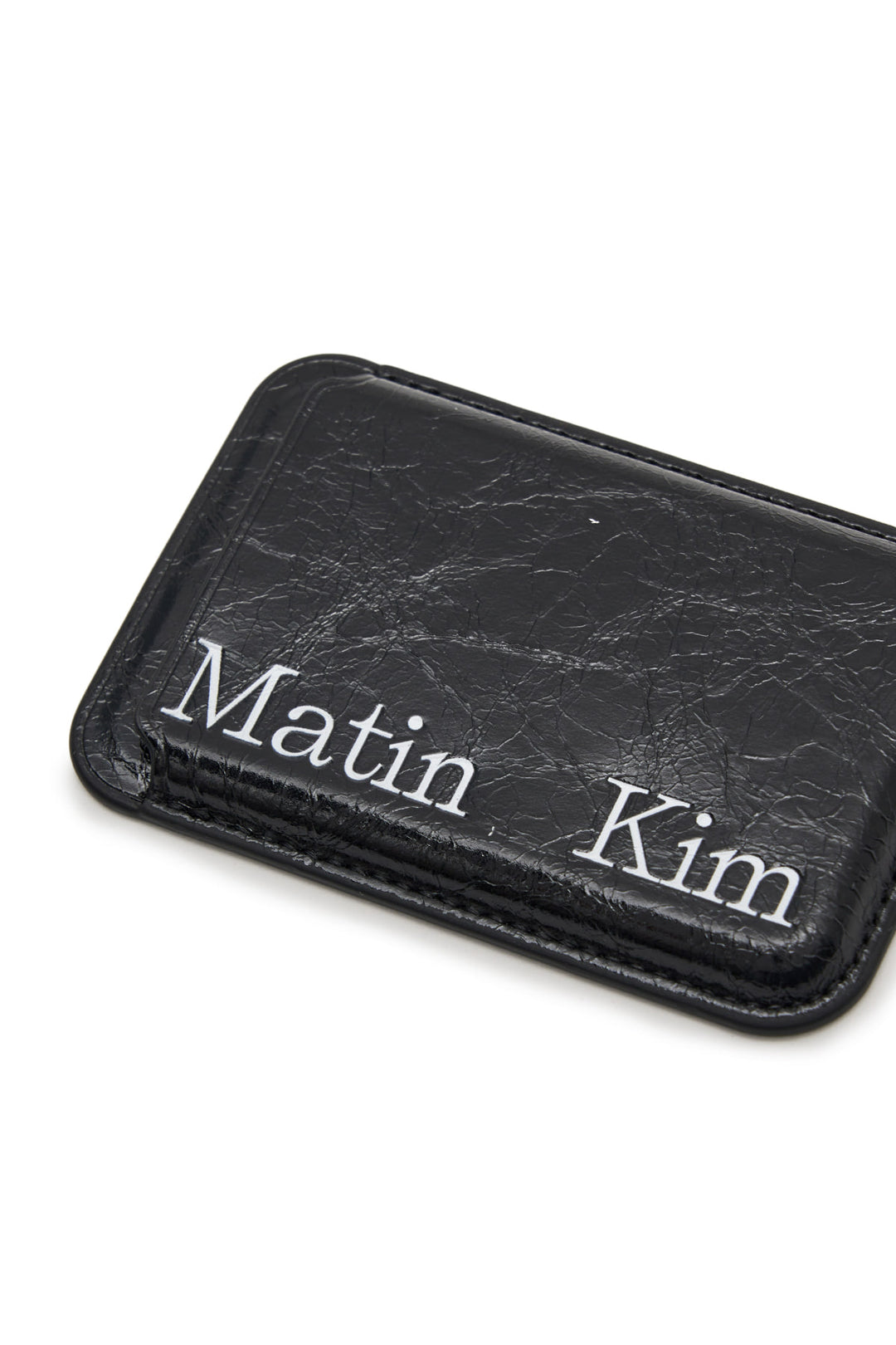 Matin Kim Magnetic Card Wallet — Black