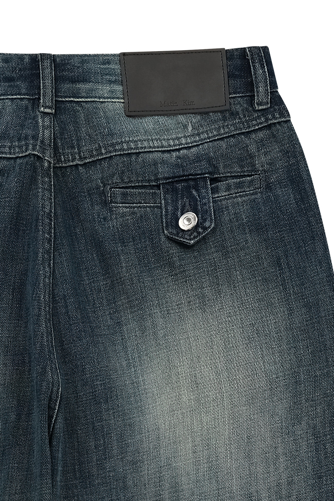 Matin Kim Stud Point Denim Pants — Blue